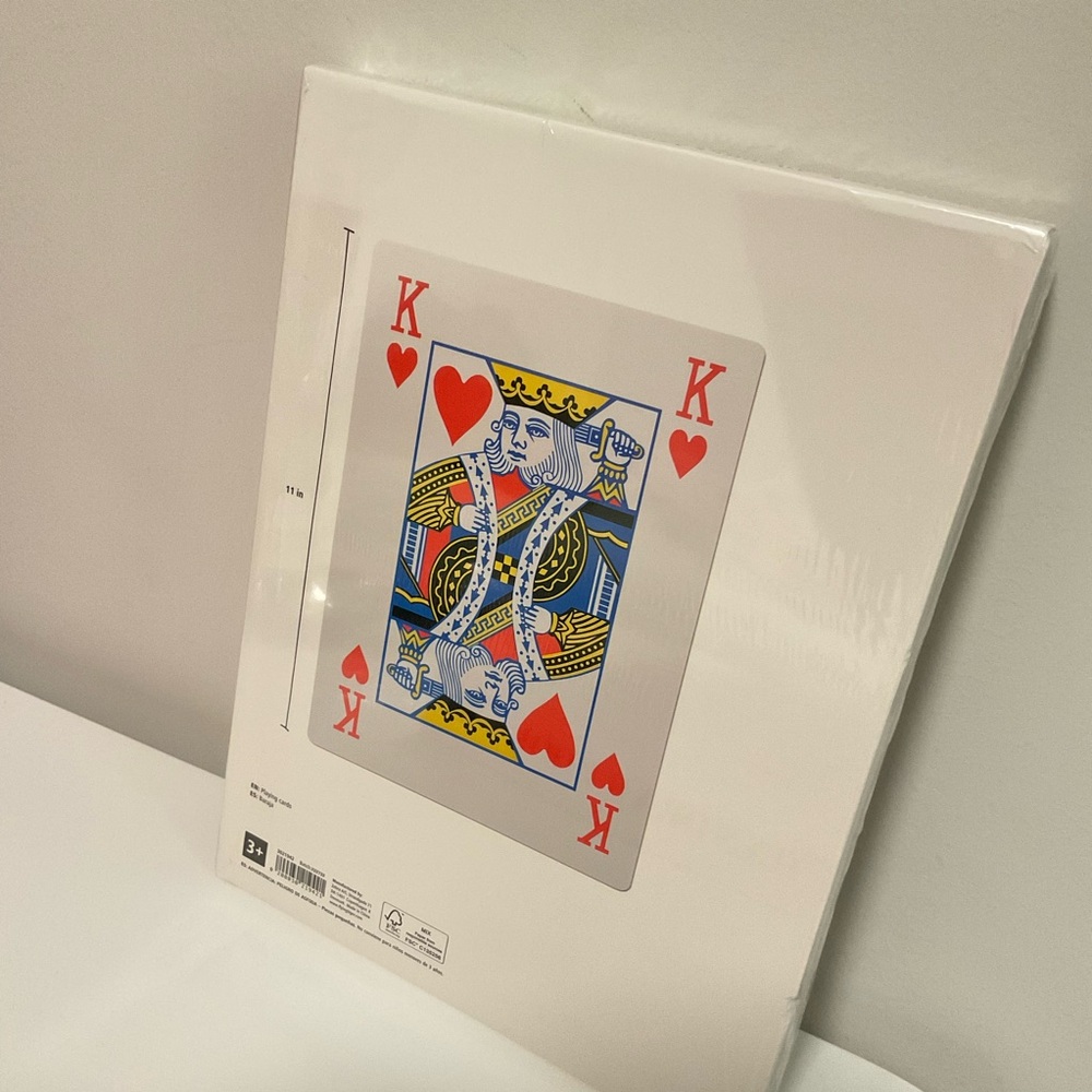 Oversized Playing Card - Picture 2 of 3